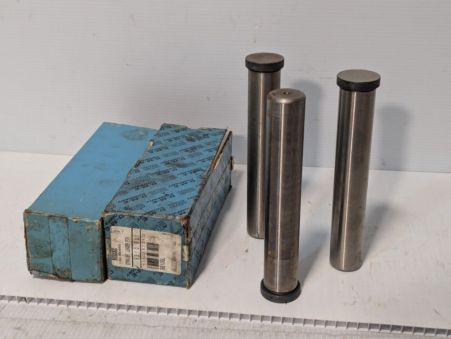 Set of 3 DME 5310 GL Straight Leader Pins 1.25” Dia. x 7.75" Long -Free Shipping