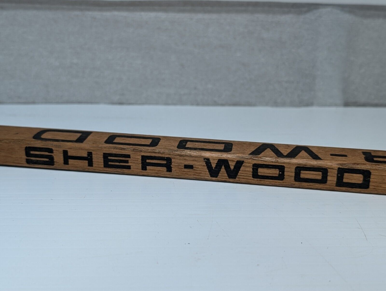 Al Secord Autographed Game Used Sherwood PMP Hockey Stick Hand-Made Drolet