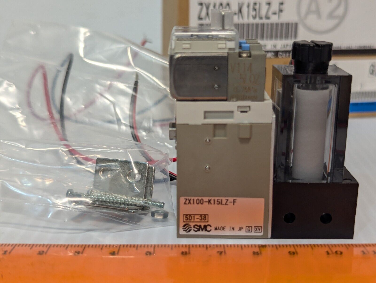 SMC ZX100-K15LZ-F Vacuum Generator Pump - Free Shipping+Returns