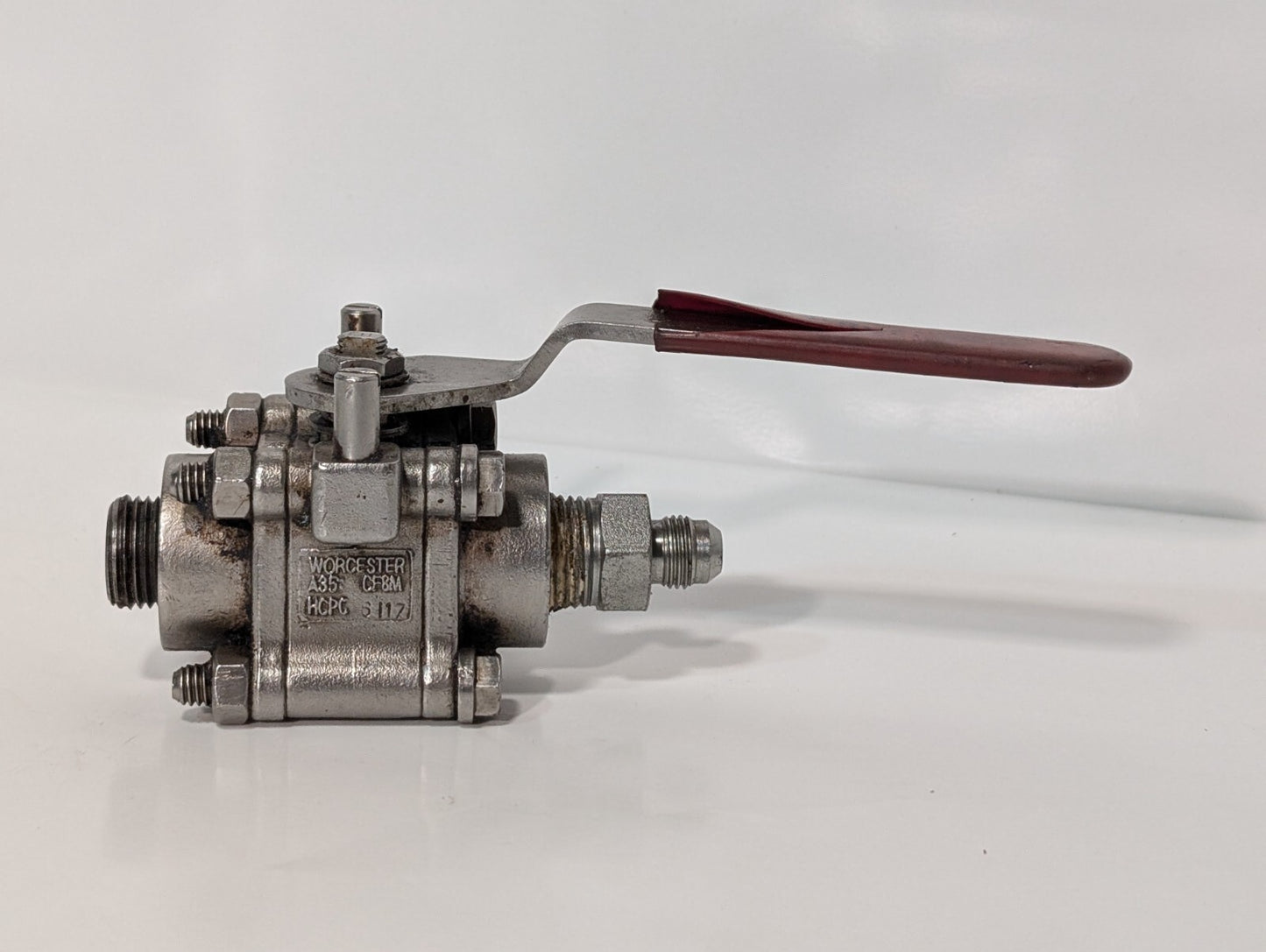 Worcester A351-CF8M Stainless Ball Valve, 3/4" NPT (w\o our adapters), Flowserve