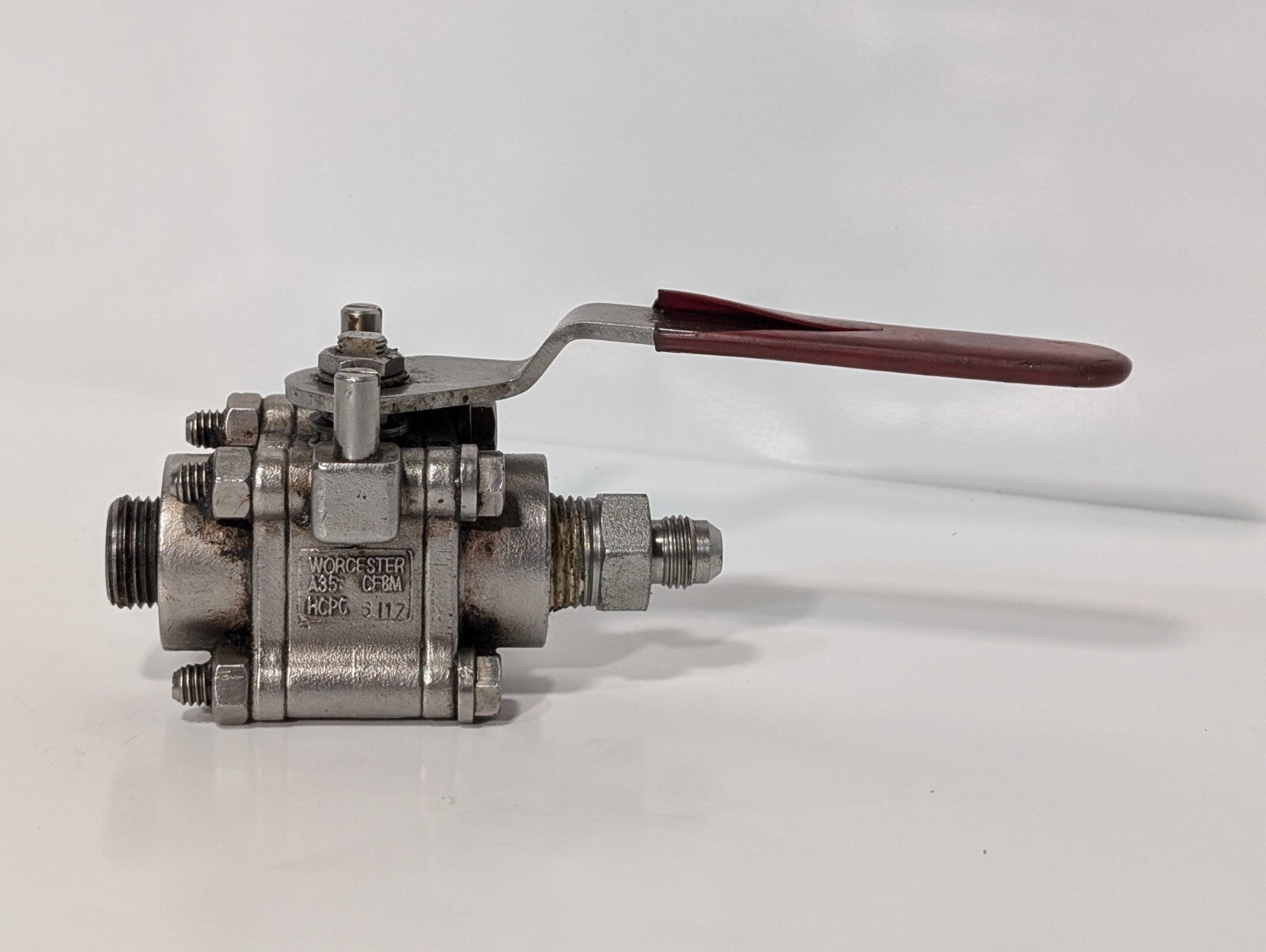 Worcester A351-CF8M Stainless Ball Valve, 3/4" NPT (w\o our adapters), Flowserve