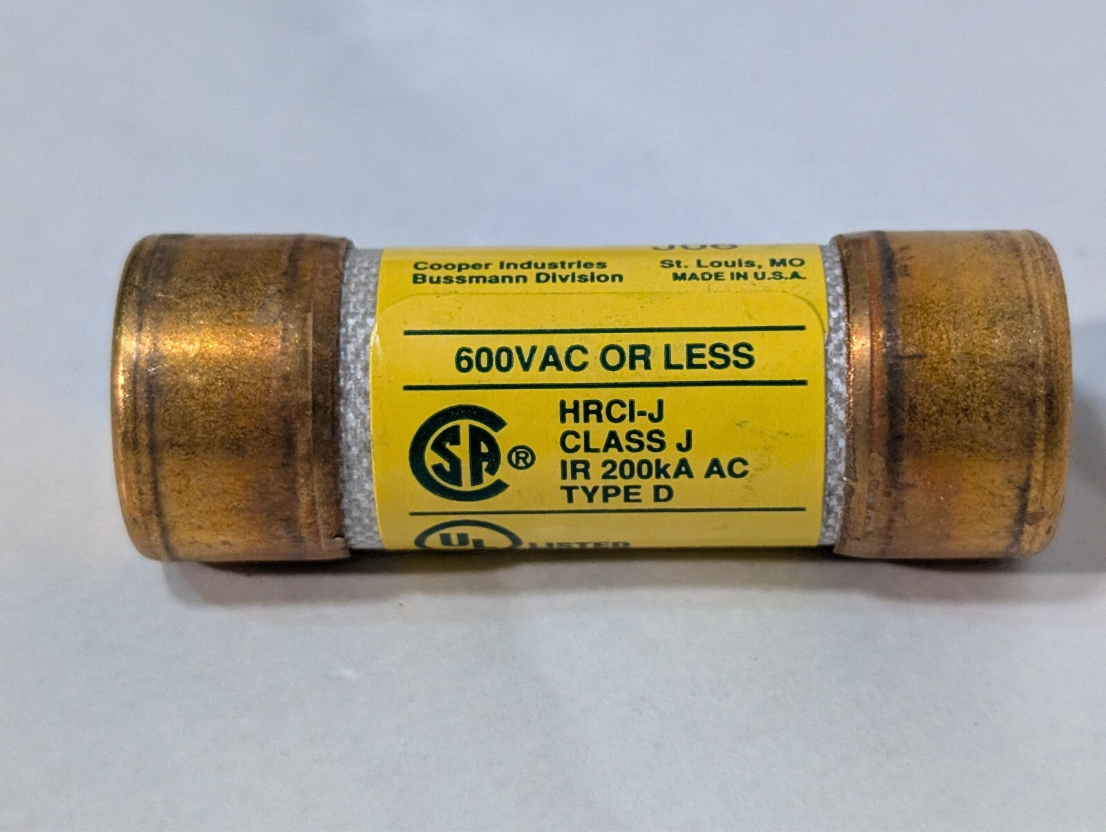 (10 Pack) Bussmann LPJ-20SP 20A 300V Fuse