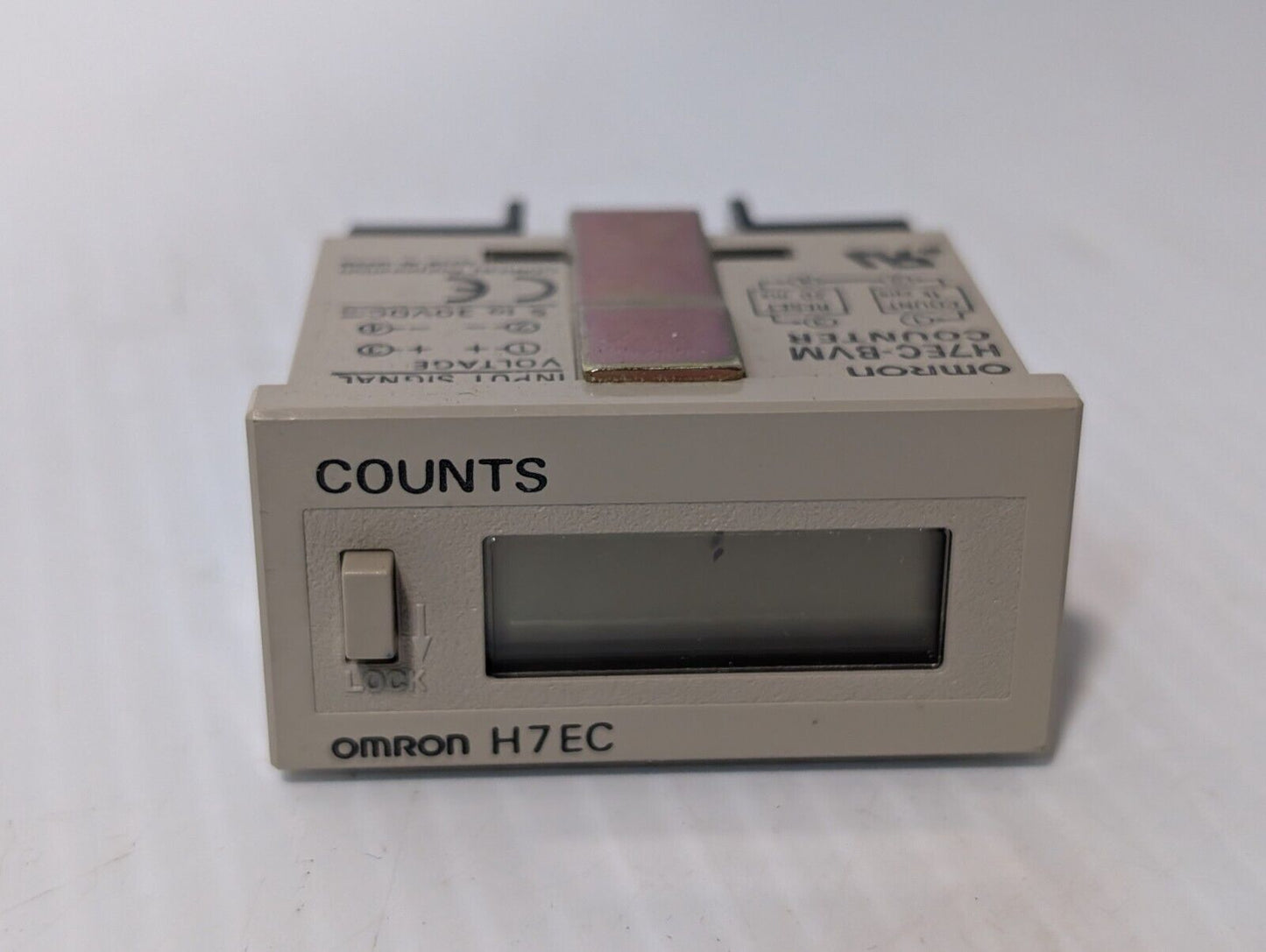 Omron H7EC-BVM 8-Digit LCD Digital Total Counter 5-30V DC - Free Shipping