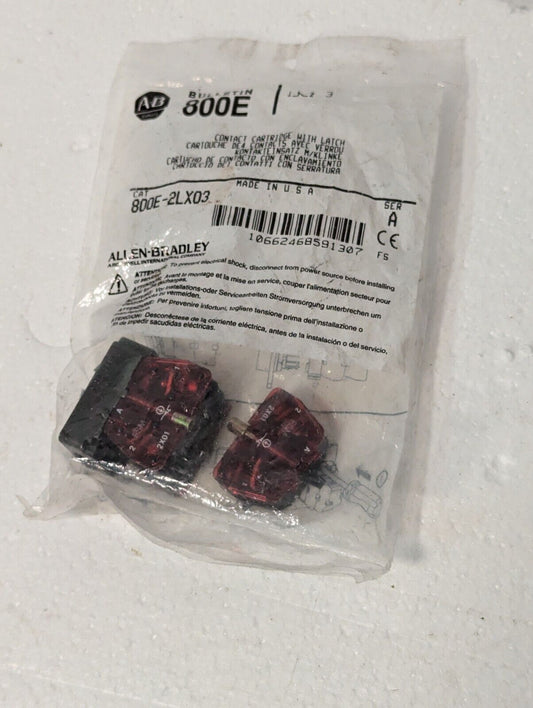 Allen Bradley 800E-2LX03 Contact Cartridge - Free Shipping