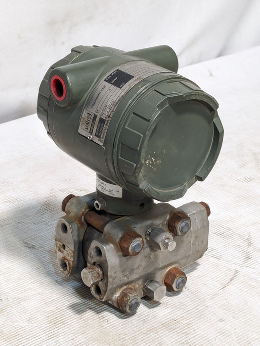Yokogawa Uni 43F-SBS3/FMF1 pressure transmitter, 24VDC in, 0-400PSIG, 500PSI MWG