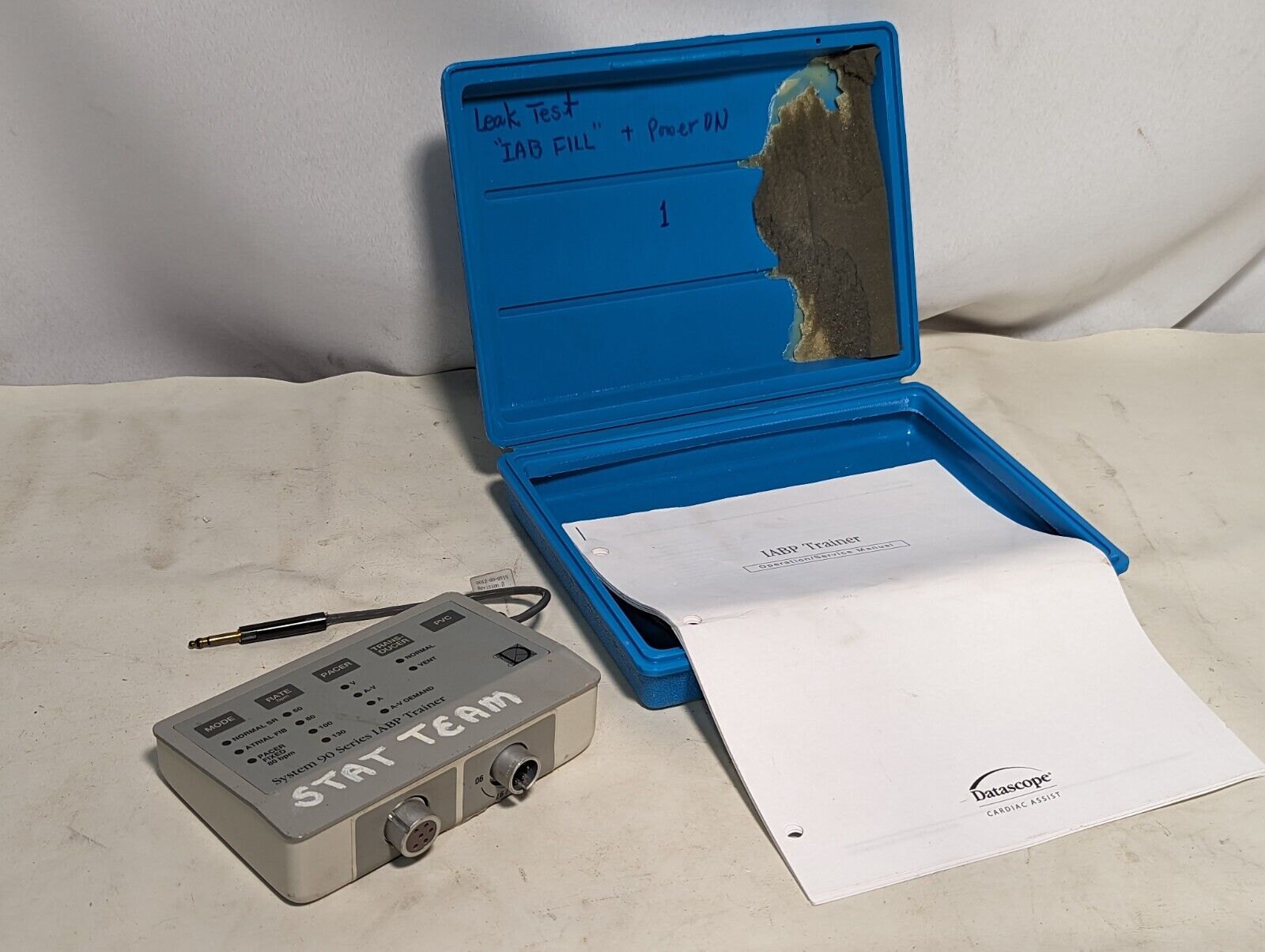Datascope 0998-00-0098 System 90 IABP trainer with case