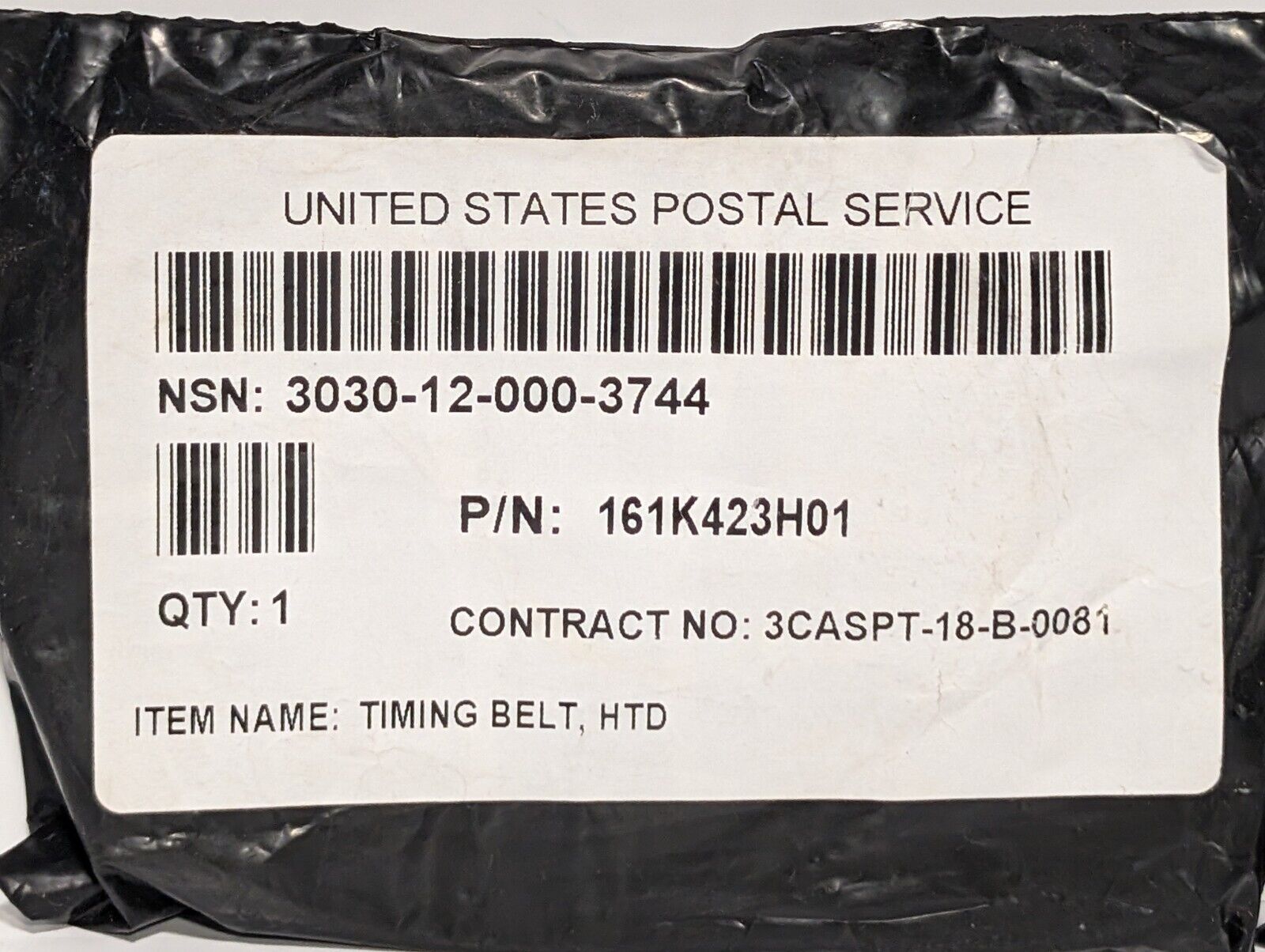 161K423H01 Timing Belt New In Package