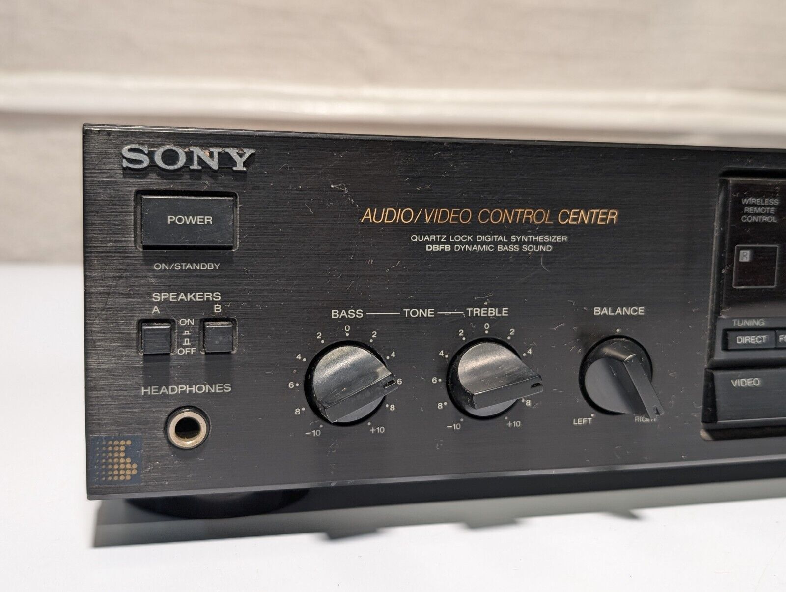 Sony STR-AV320 Stereo Amplifier, Audio/Video Control Center, 100W