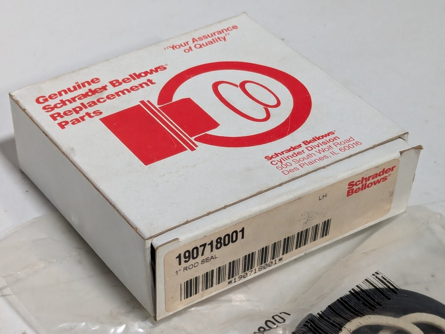 (2) Schrader Bellows 190718001 Piston Rod Seal Kit