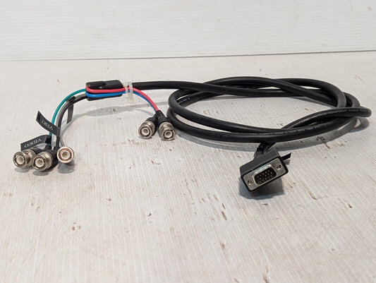 SVGA HD-15 to 5 BNC RGB Video Cable for HDTV Monitor cable - Free Shipping