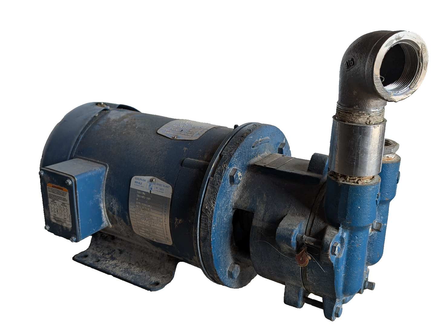 Sterling Fluid System SIHI Pumps LEMR-60-A2AAA0E0AT Liquid Ring Vacuum 502194