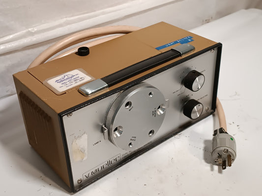 V. Mueller GU-7198 Dual Beam Fiber Optic Light Source 120V 50/60Hz