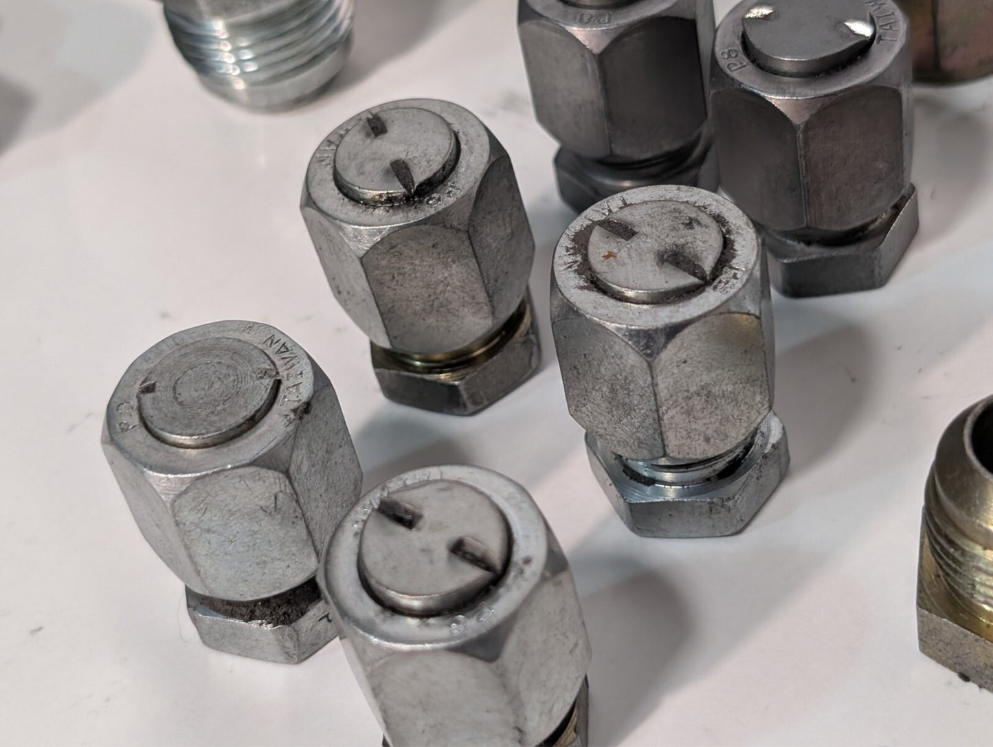 (27) High Pressure Compression Tube Fitting Adaptors Hex Head and Assorted Other