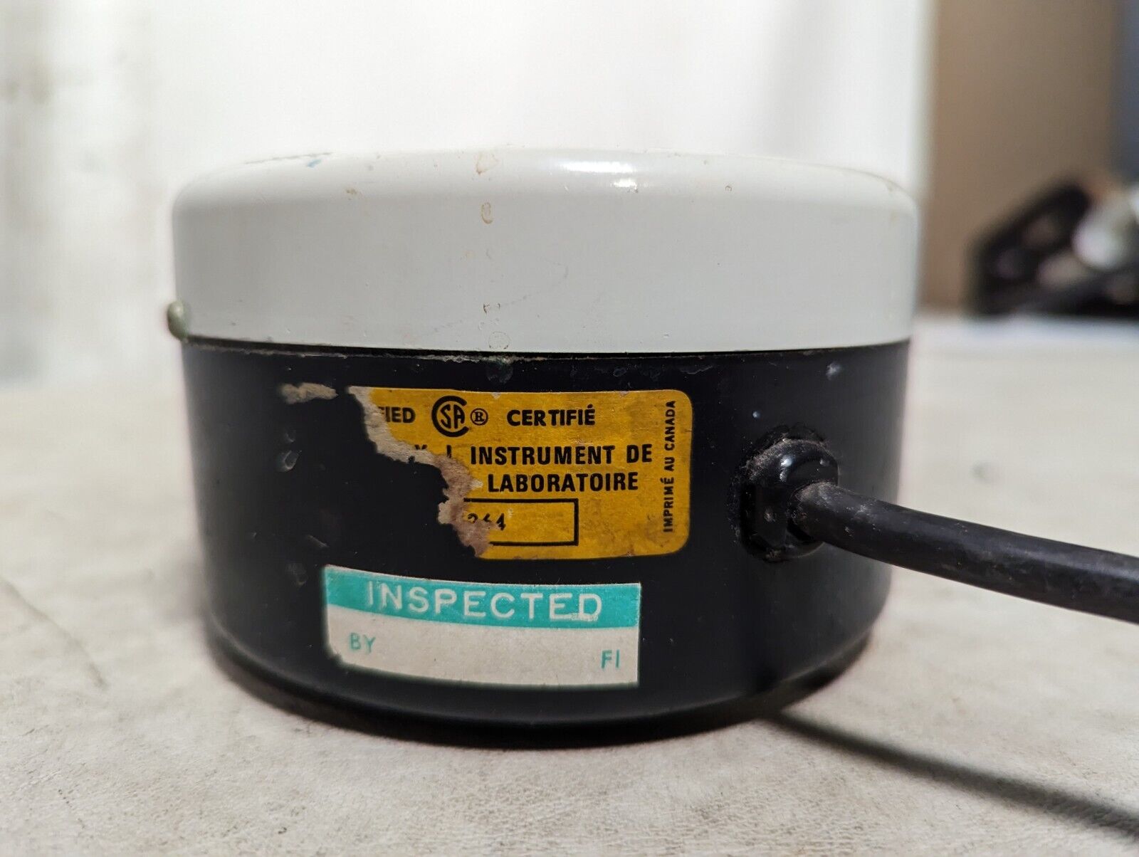 Fisher magnetic stirrer, issue 54, 144, or 244, 115VAC, 14-511-1, 0.2A, 50-60Hz