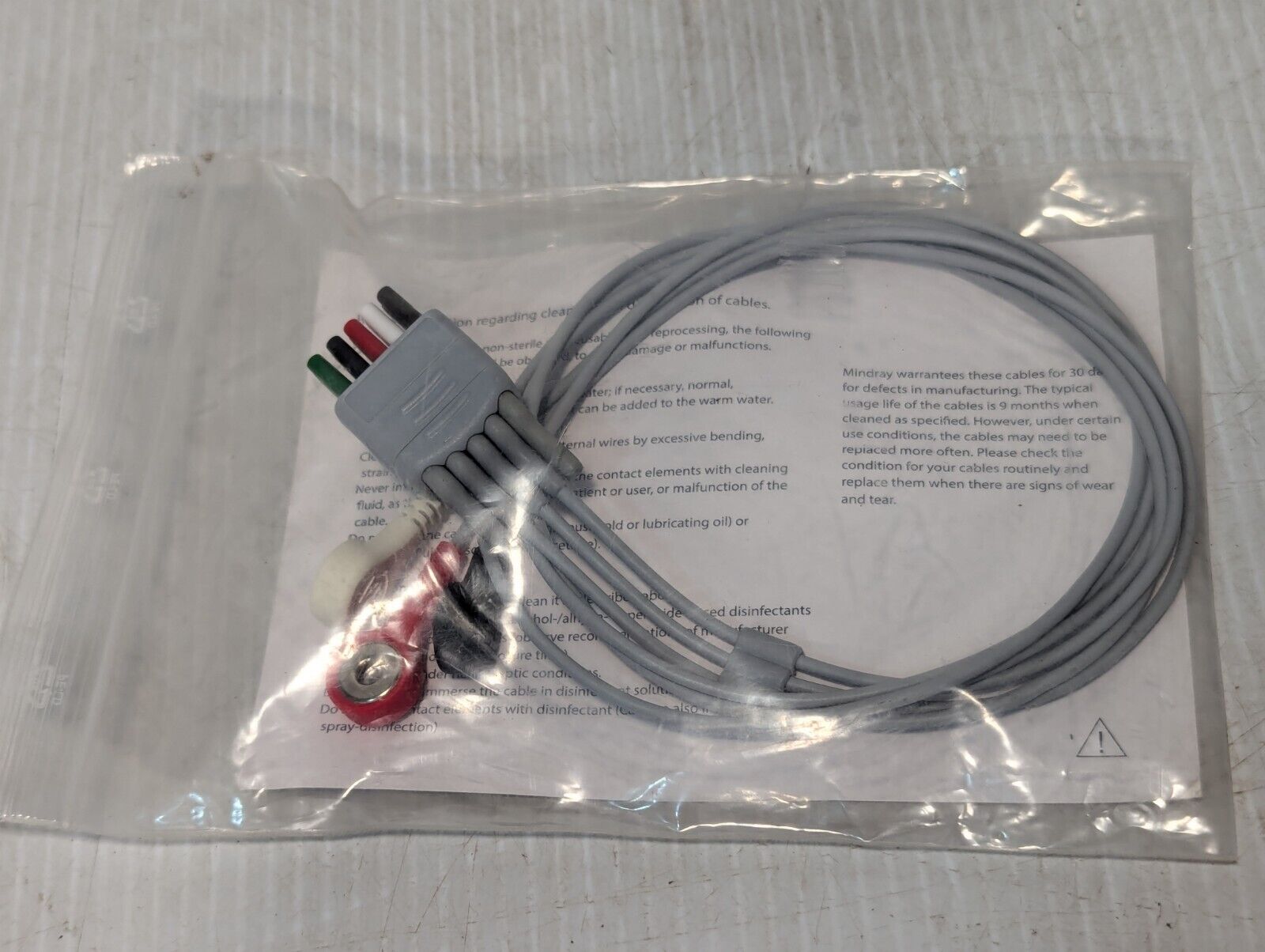 Mindray 0012-00-1503-05 Rev. 15.0 ECG LEADWIRE - Free Shipping