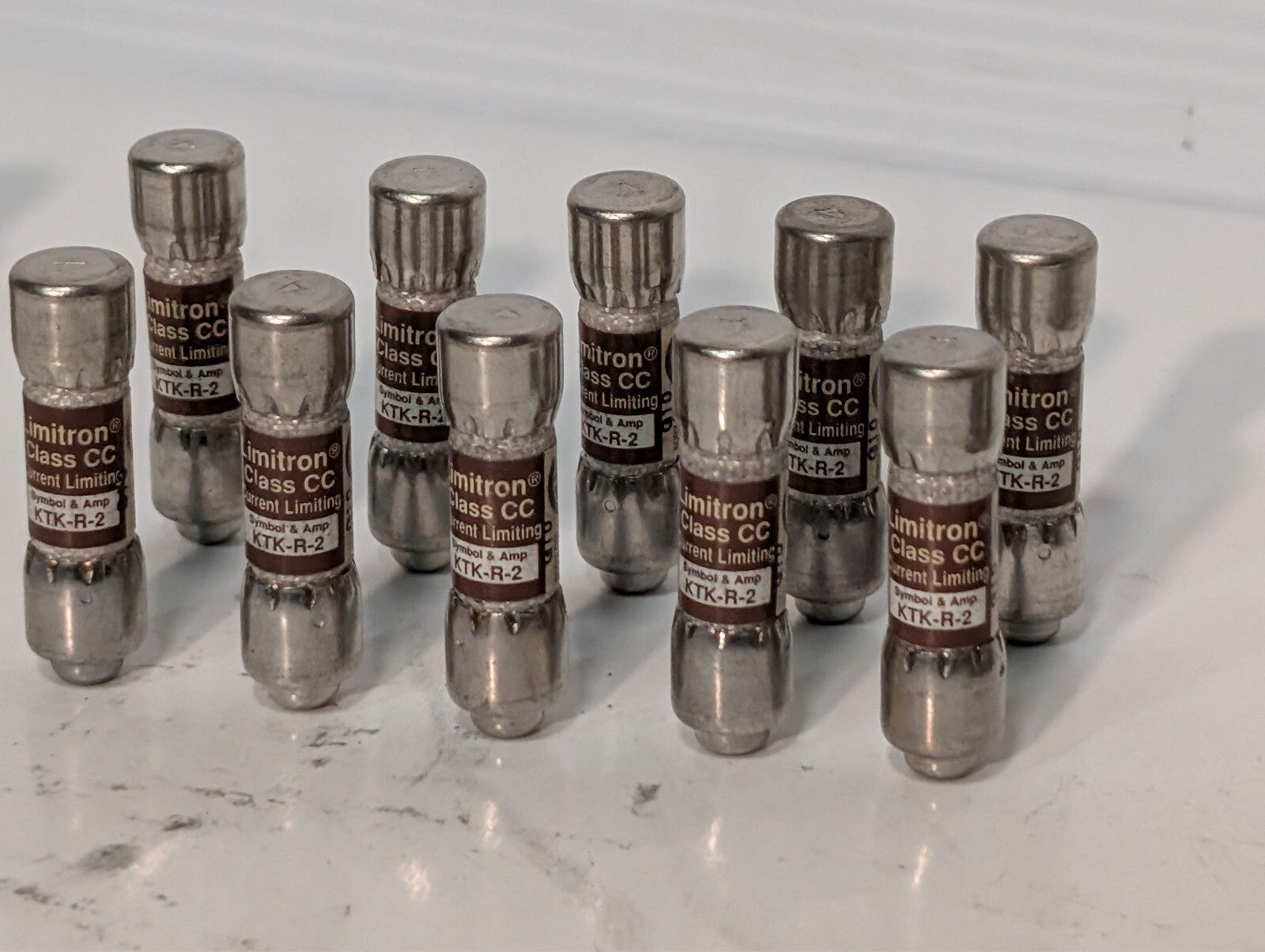 (27) Limitron KTK and KLKR Fuses, KLKR 1, KTK-R-2, KTK-R-1/2, KTK-R-20