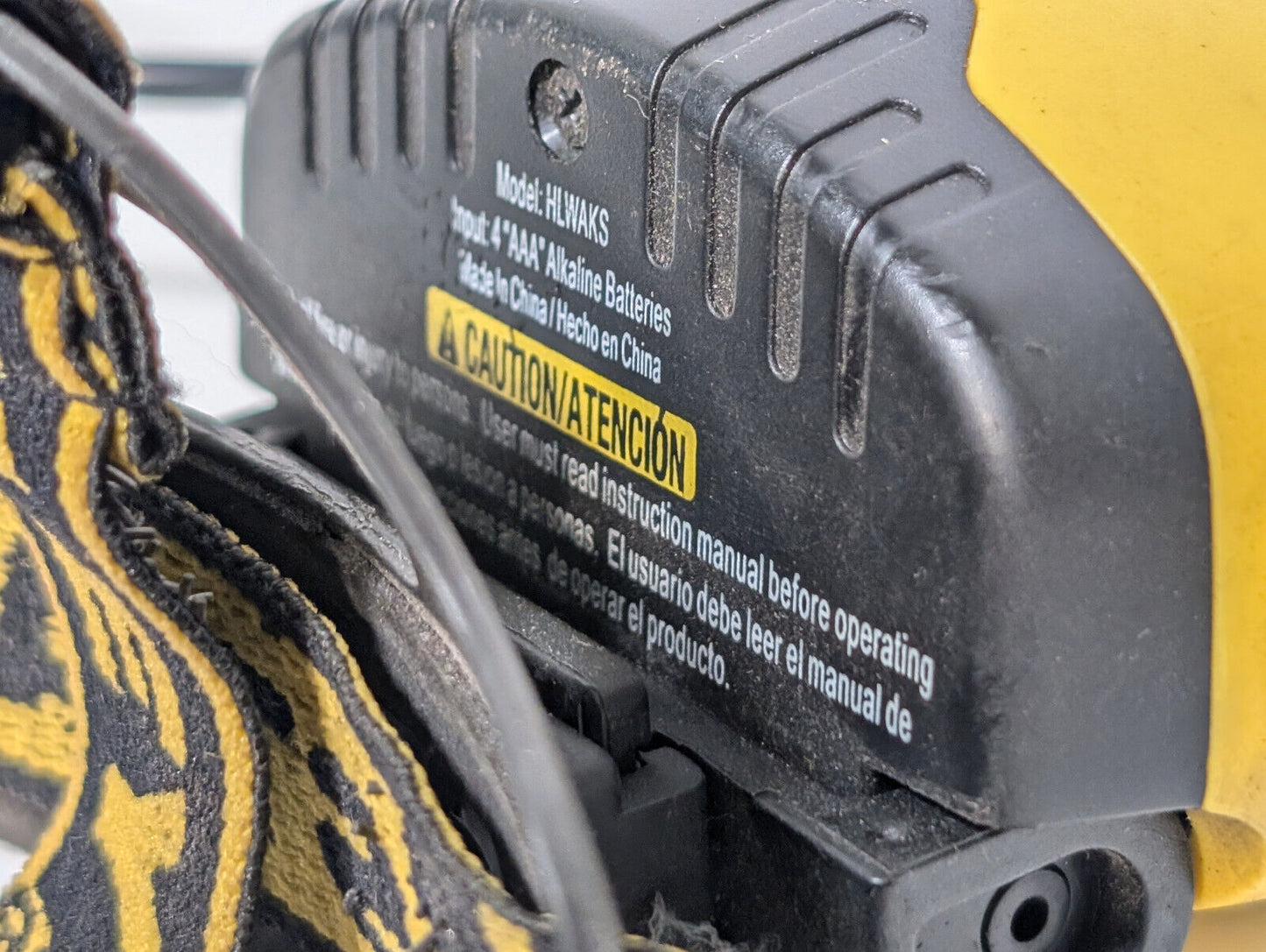 Stanley FatMax Headlamp LED, AAA, Adjustable Elastic Strap, Settings