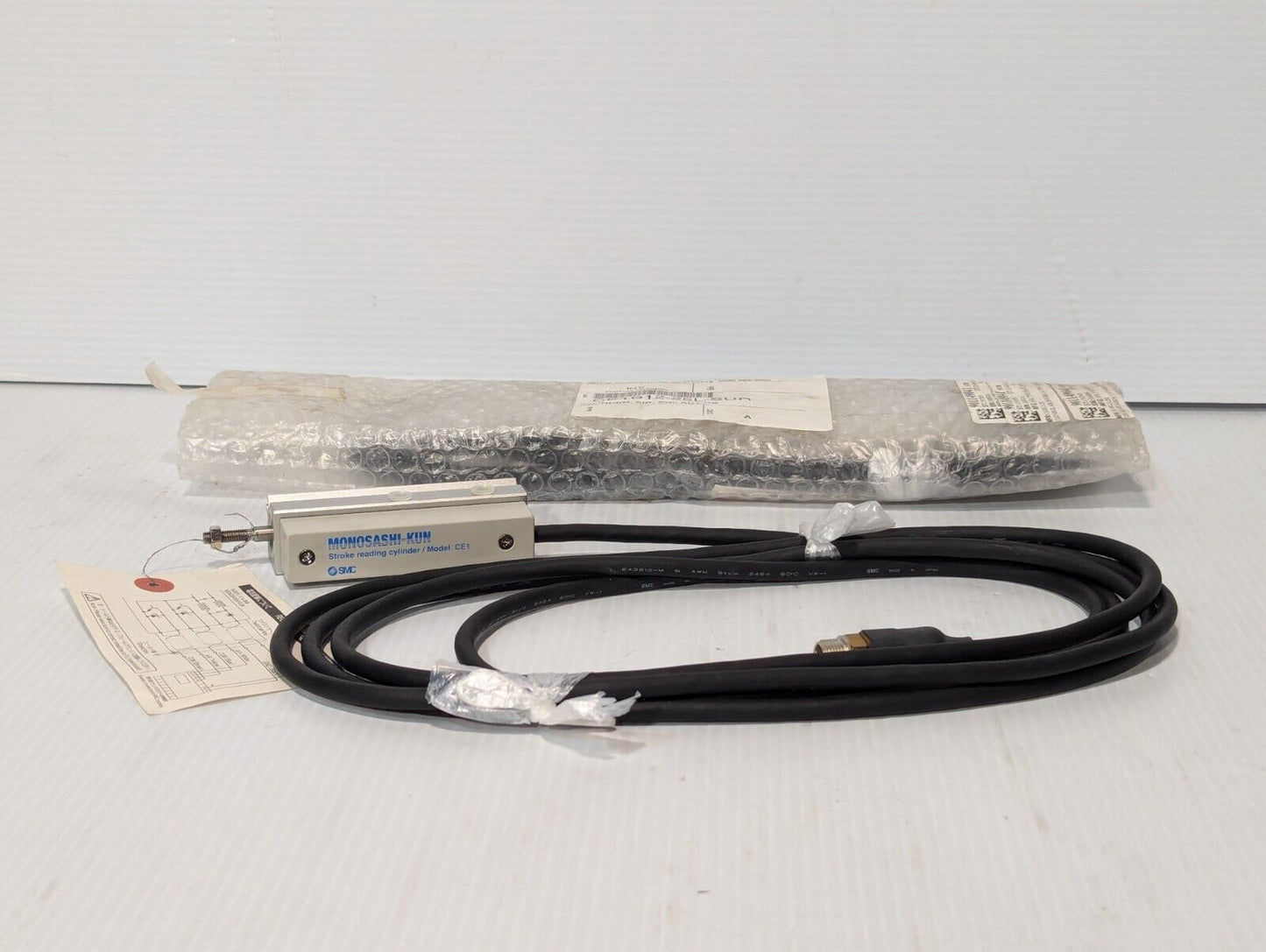 SMC CE1B12-25L Double-Acting Pneumatic Air Cylinder, 25mm Stroke, 0.07-1.0 MPa