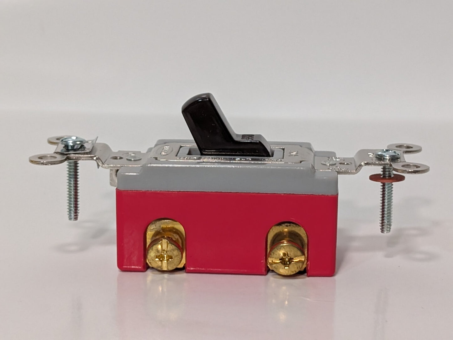 [2] Hubble HBL1222 Nylon Toggle Switch, 2 Pole 20A 120-277VAC
