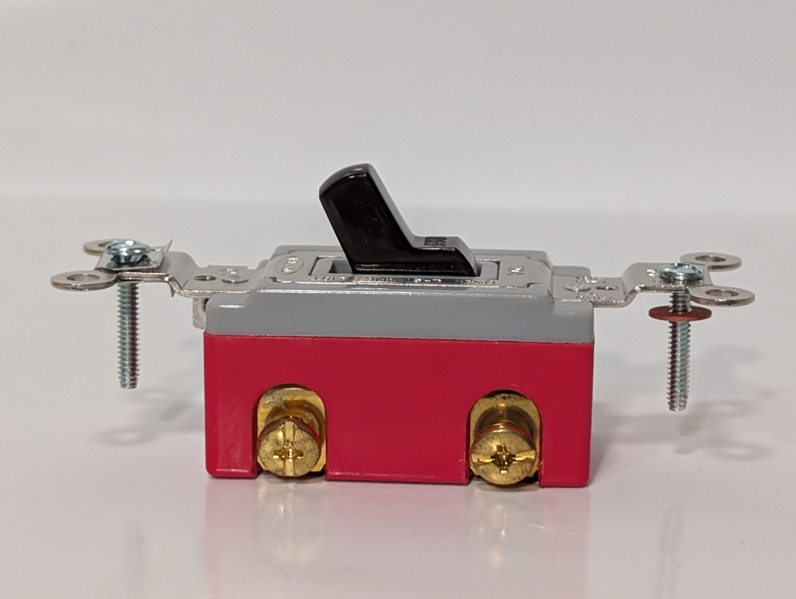 [2] Hubble HBL1222 Nylon Toggle Switch, 2 Pole 20A 120-277VAC