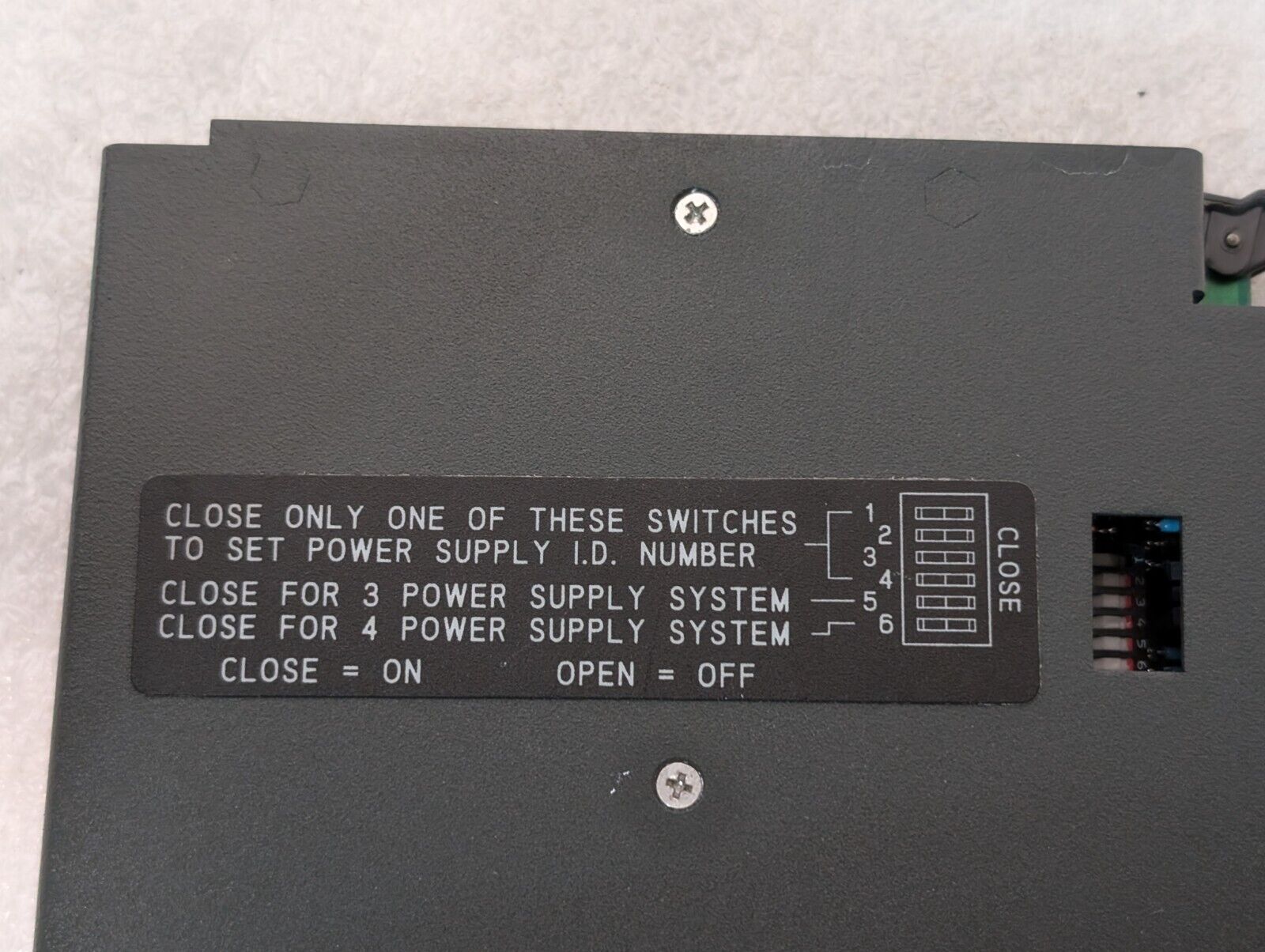 Allen Bradley 1771-P4R\B Redundant AC Power Supply Module, Series B - Free Ship