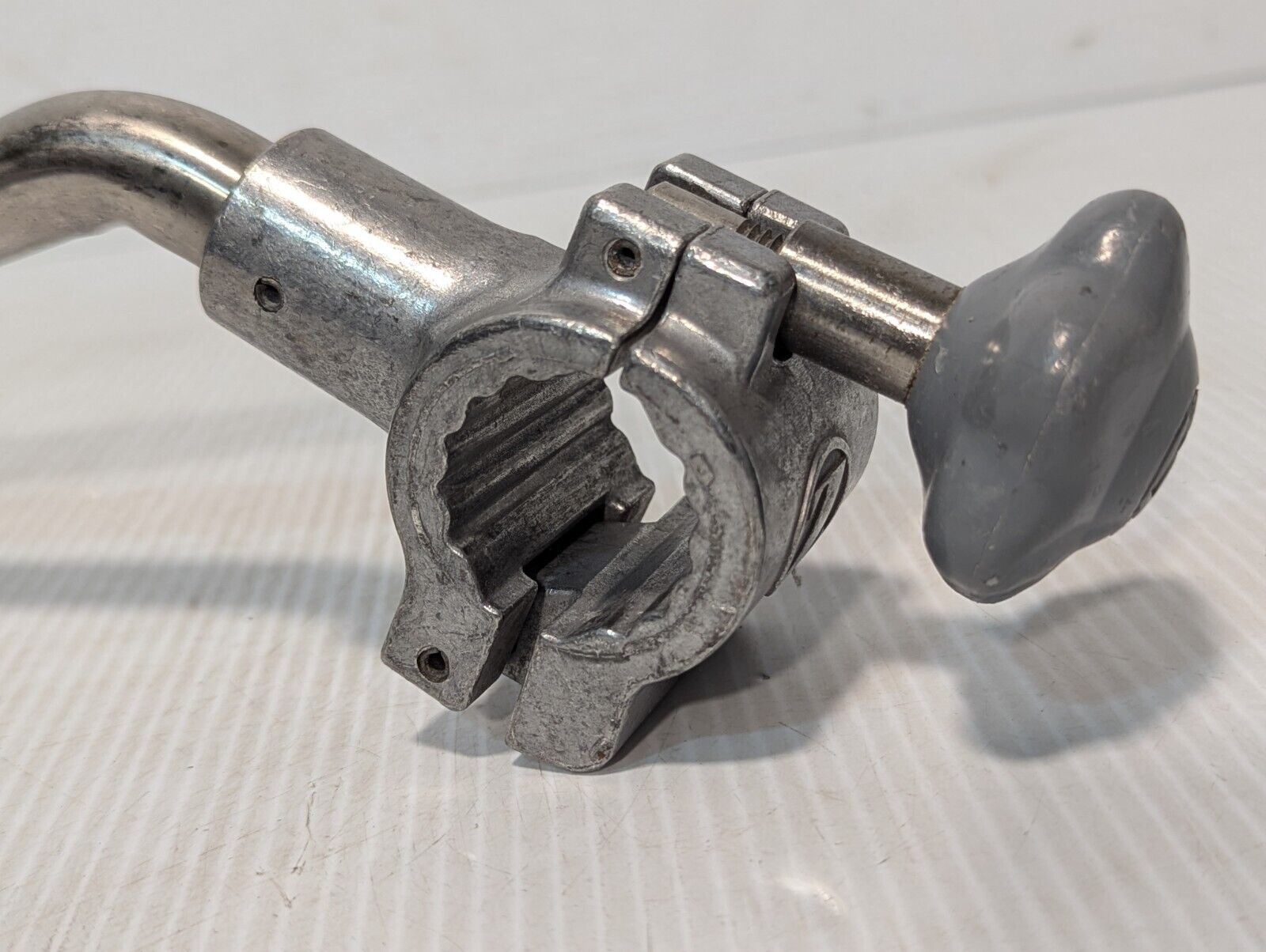Zimmer 00-1241-045-00 Orthopedic Angled Traction Frame 13"x 3/4" IV Post + Clamp