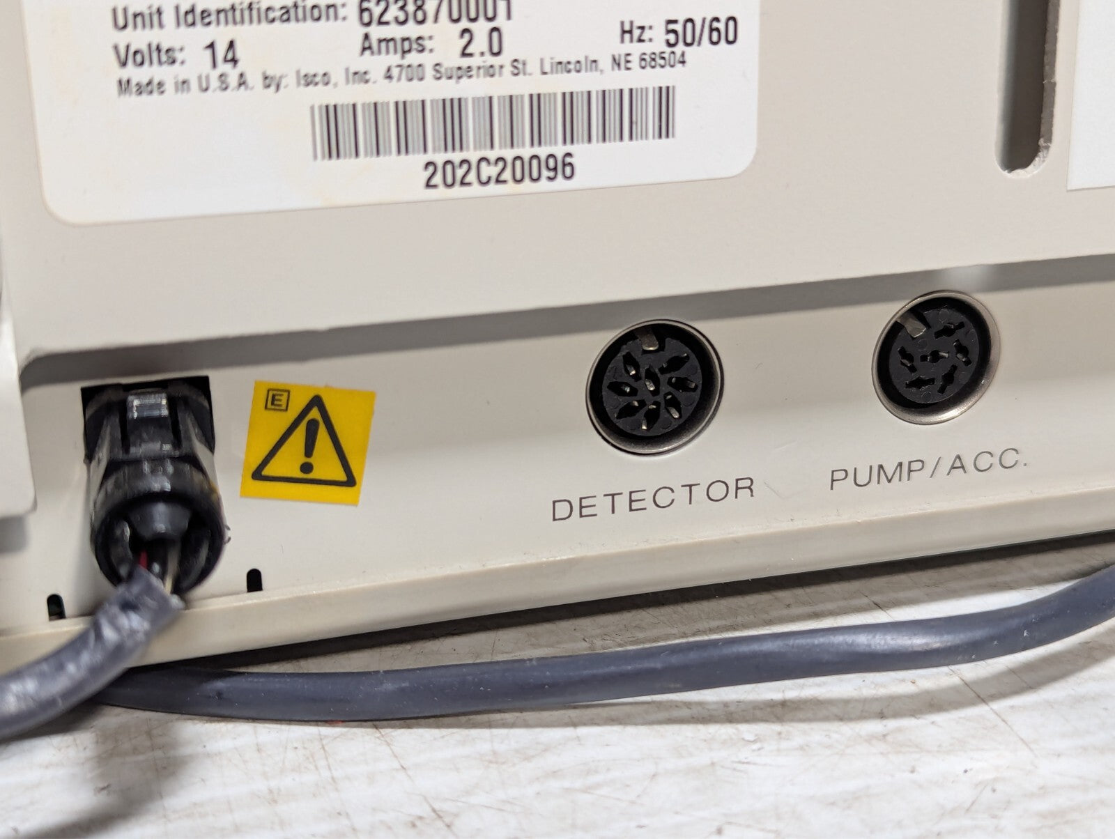 Teledyne ISCO Foxy Jr 623870001 Fraction Collector with 144 Tube Vial Tray