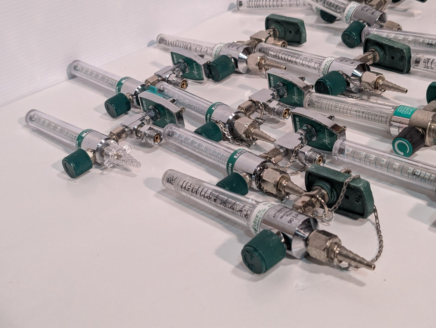 (53) Amvex and Precision Medical 1MFA Oxygen Flowmeters, 0473 0197, 60-80 90 LPM
