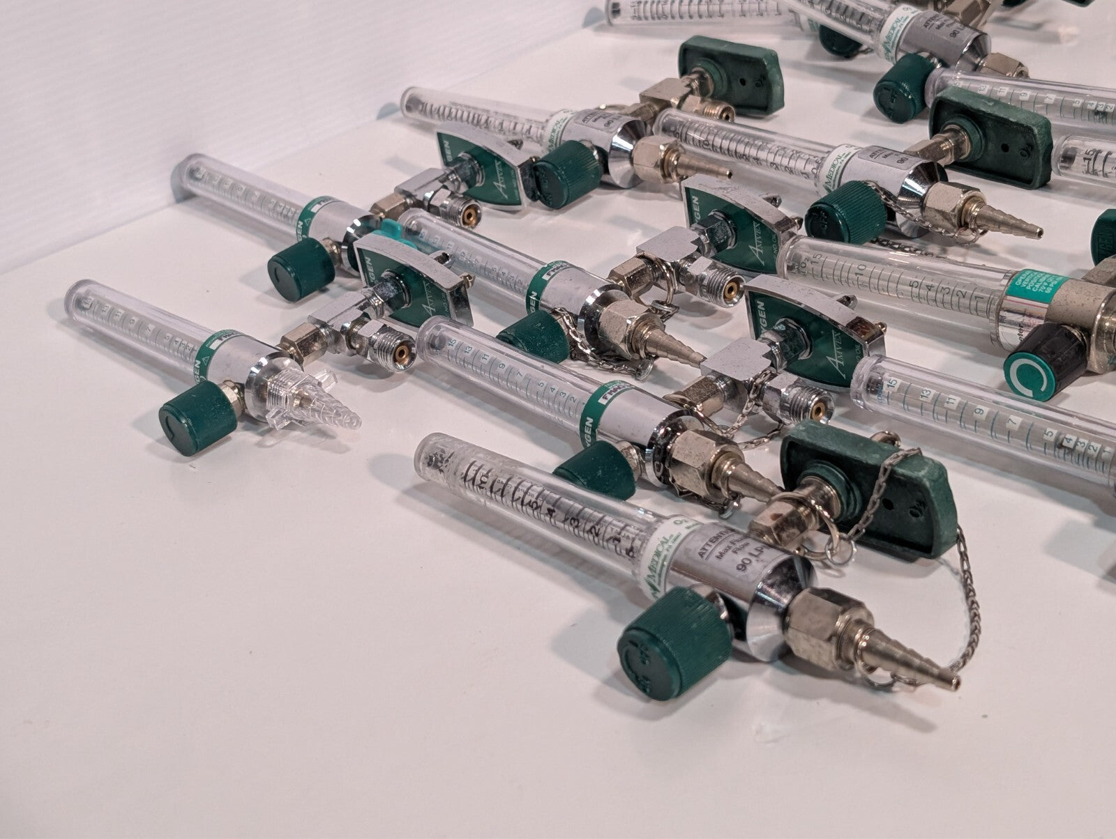 (53) Amvex and Precision Medical 1MFA Oxygen Flowmeters, 0473 0197, 60-80 90 LPM