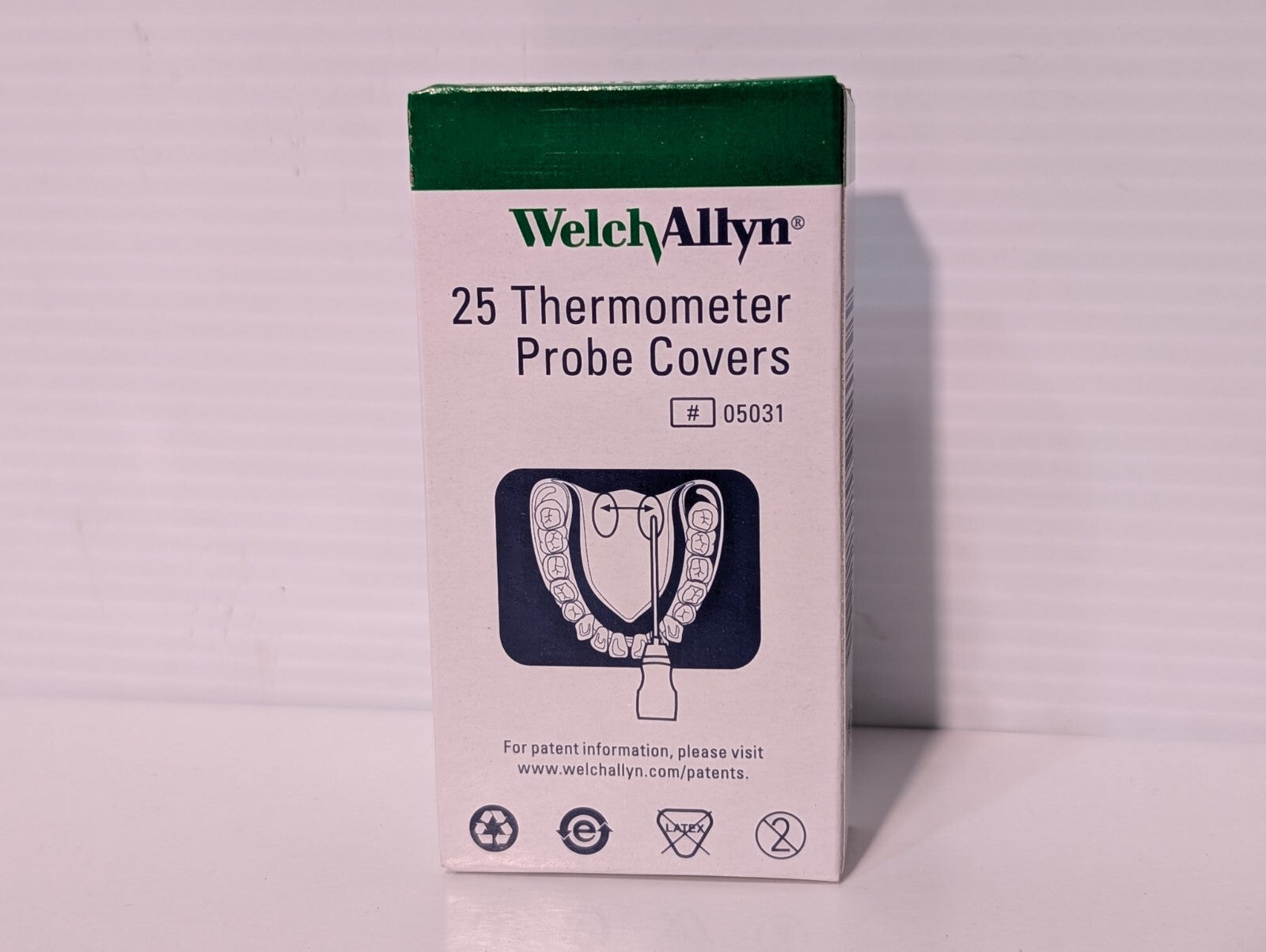 3 Boxes 05031 Welch Allyn \ Baxter Probe Covers for SureTemp Thermometers