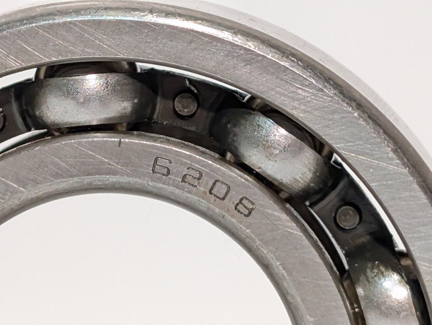 (4) KBC 6208 C3 Deep Groove Ball Bearing 40x80x18