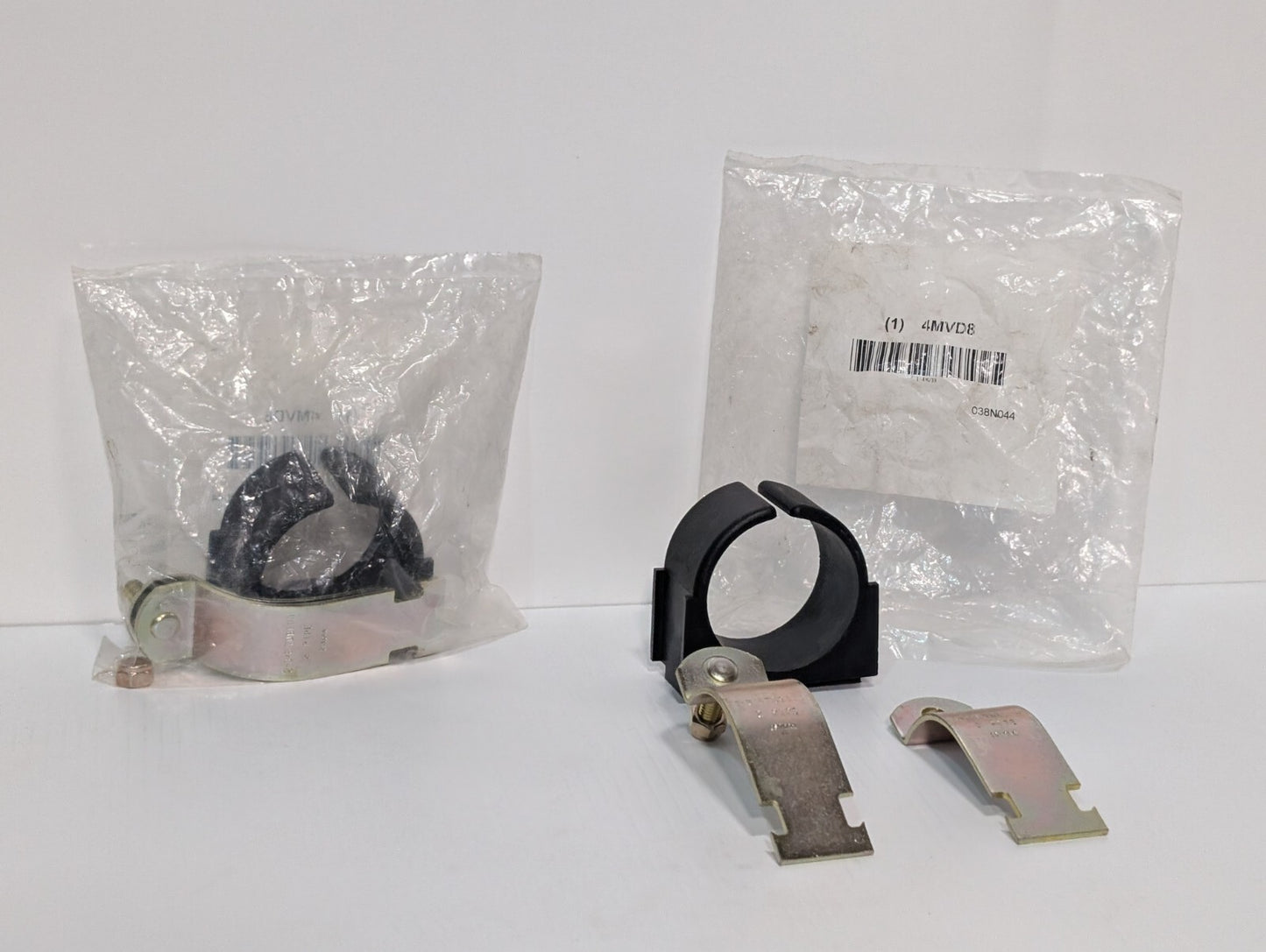 [2] Vibration Dampening Cushion Strut Clamp 4MVD8 For 2” Pipe & 2-3/8” Tube
