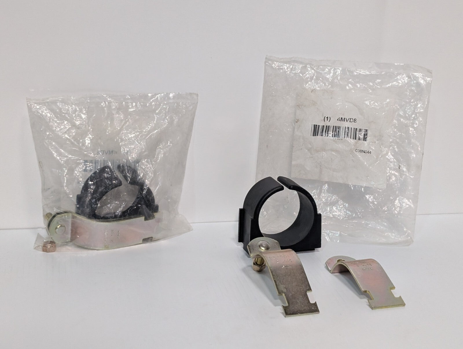 [2] Vibration Dampening Cushion Strut Clamp 4MVD8 For 2” Pipe & 2-3/8” Tube