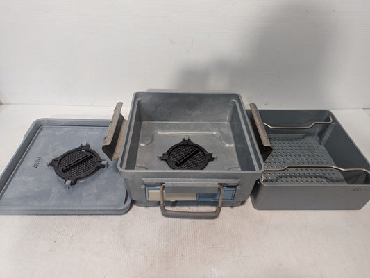 STERIS Solid Lid Sterilization Container, 11.5 x 11.5 x 6 inches-Free Shipping