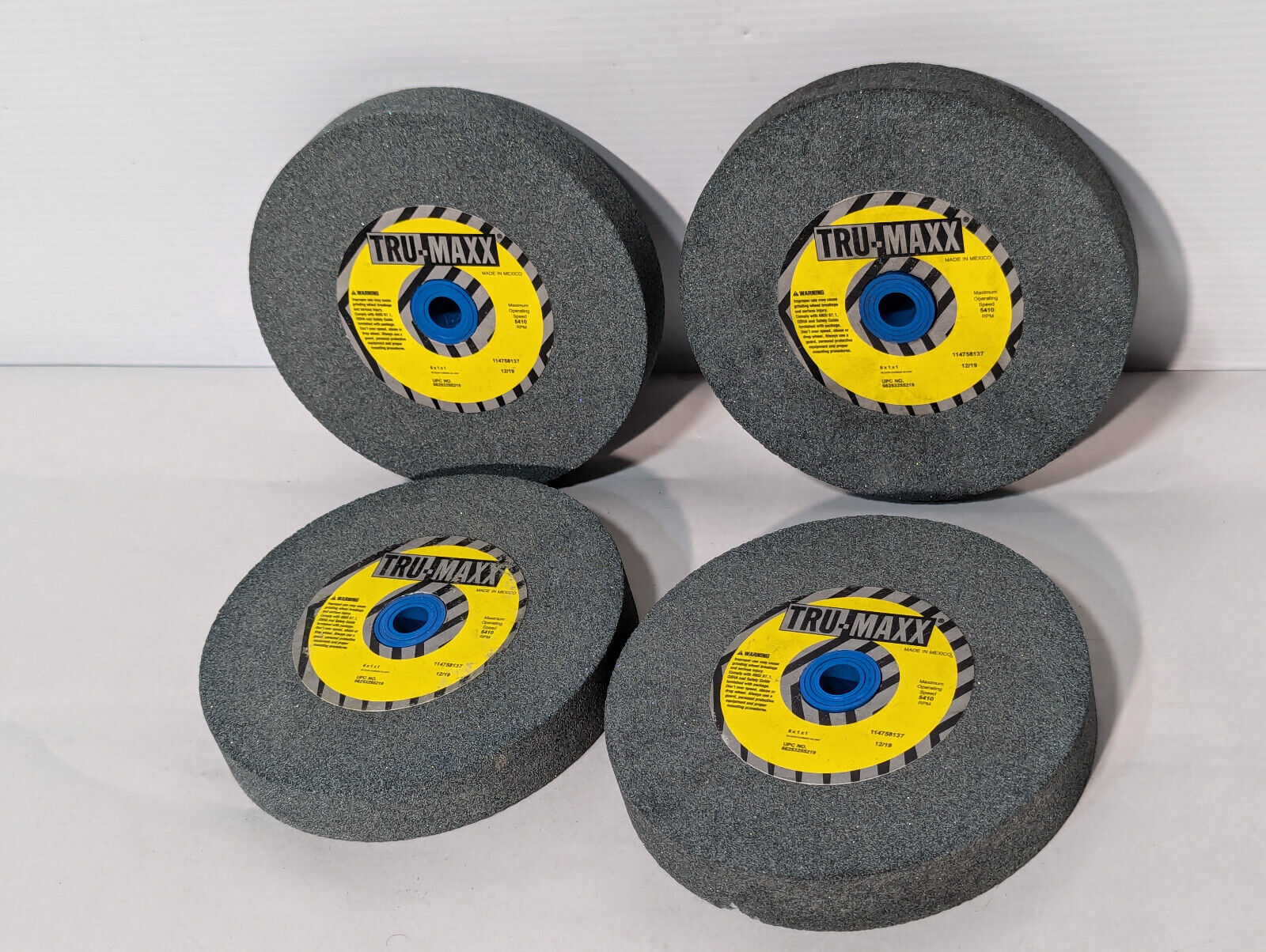 Tru-Maxx 6x1x1, 60 Grit Grinding Wheel, Silicon Carbide, 66253255219, 5410 RPM