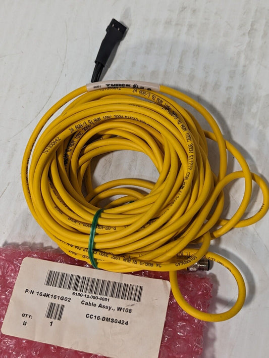 U0135-5 Turck Cable Cord Set Assembly W108 - Free Shipping