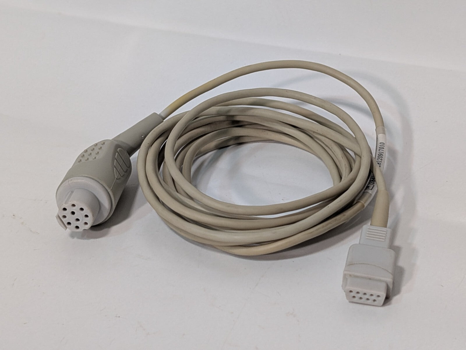 Unbranded U710-09 SpO2 Transducer Adapter Cable, 9 Pin Connectors