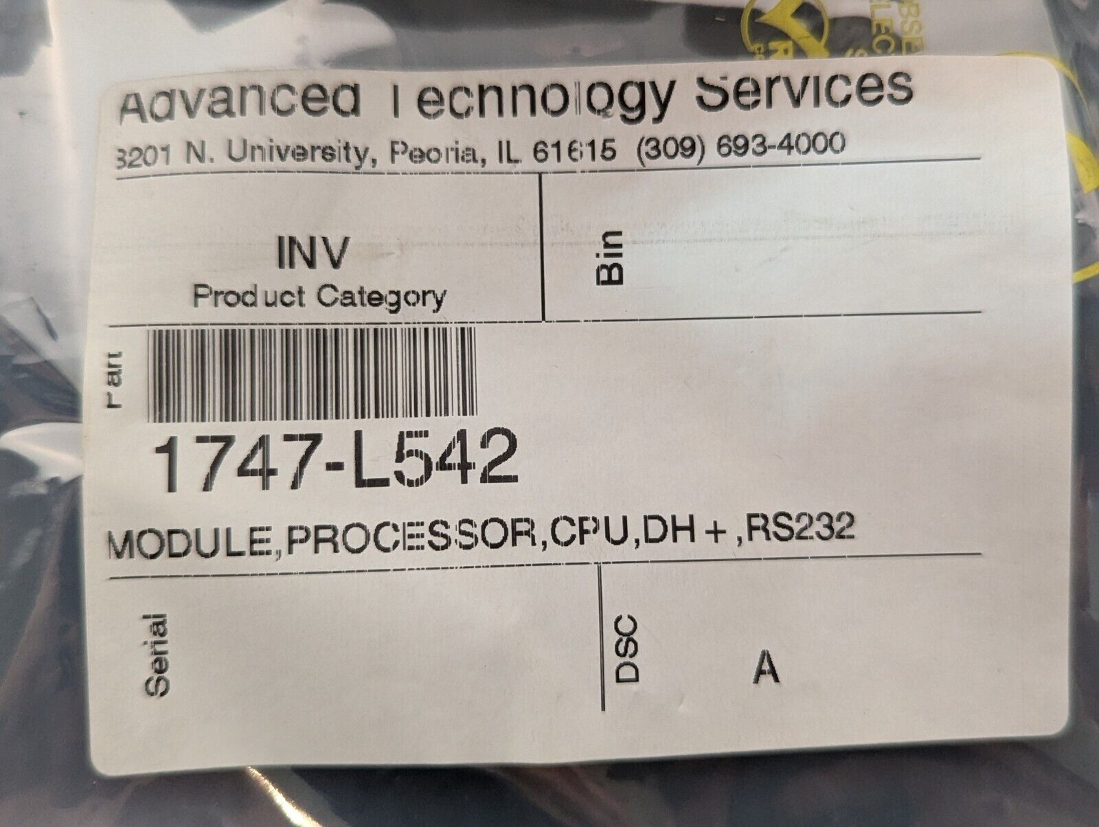 Allen Bradley 1747-L542 Ser C SLC 500 5/04 CPU Controller 32K Memory Free Ship