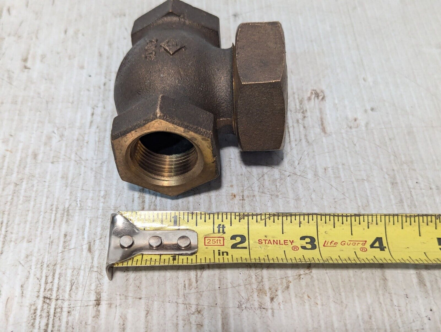 Stockham B-337 3/4" Brass Lift Check Valve 450F Max - Free Shipping + Returns