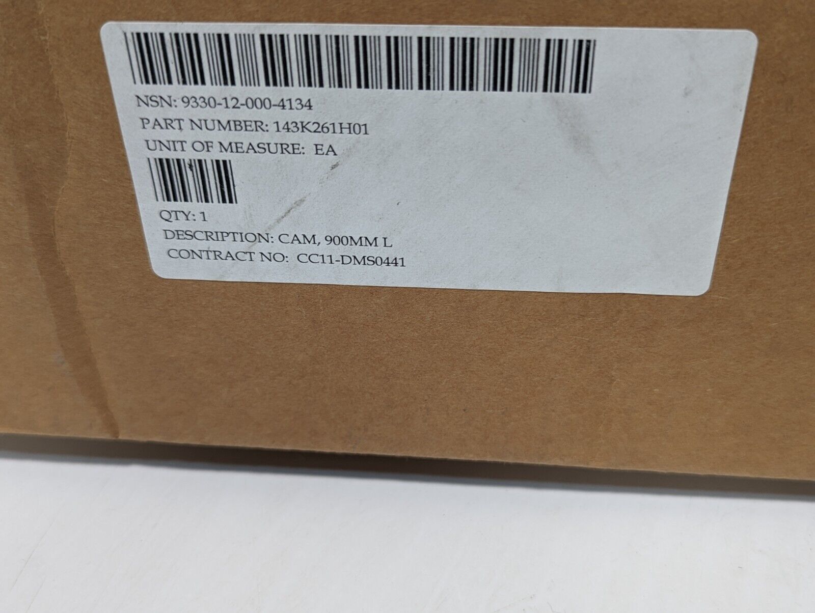 9330-12-000-4134 143K261H01 L CAM, 900mm - Free Shipping