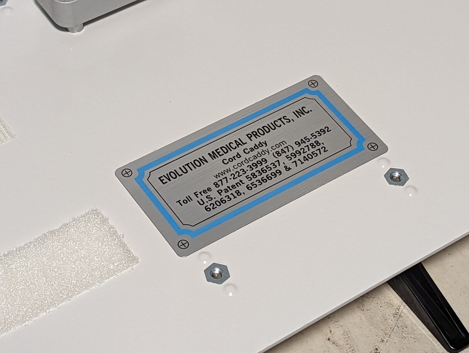 Evolution Medical Products GSO-008 cord caddy as pictured