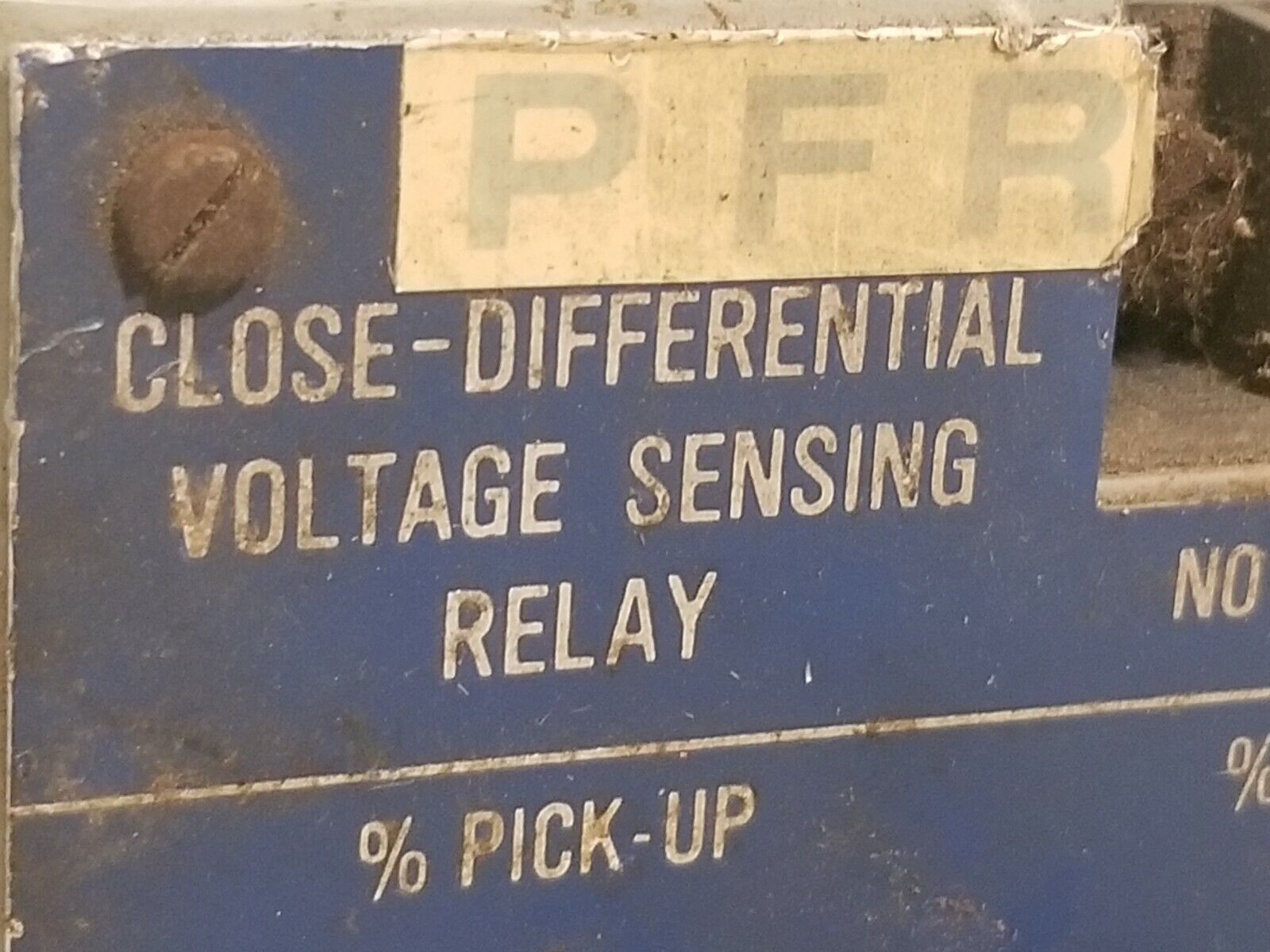 Lake Shore Electric Close-Differential Voltage Sensing Relay