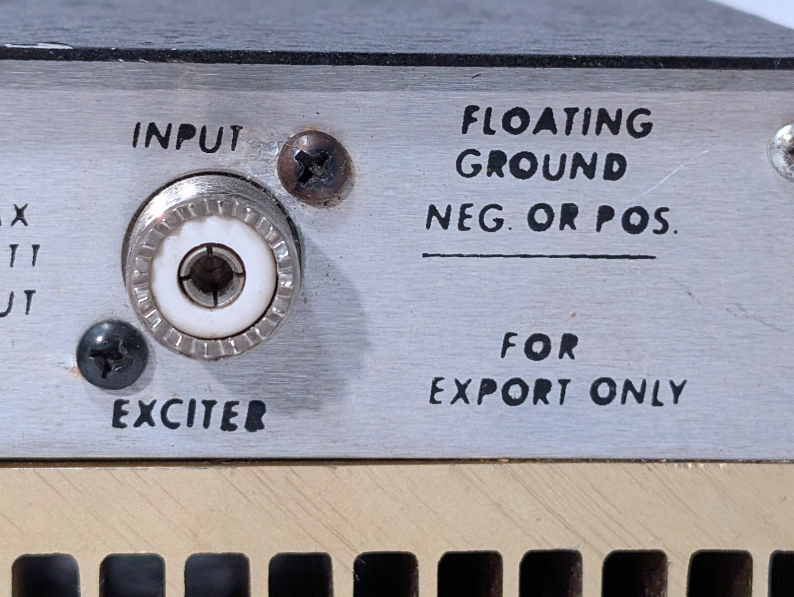 Vintage Gray Electronics 150 Bi-Linear Mobile Amplifier 4W Max Input