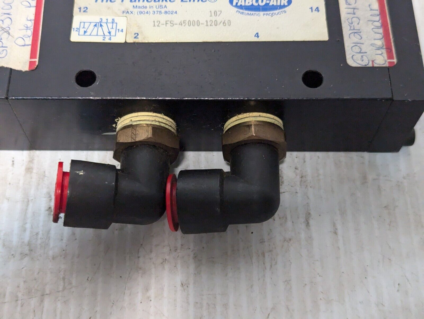 Fabco Pancake Line 12-FS-45000-120/60 Directional Control Valve - Free Shipping