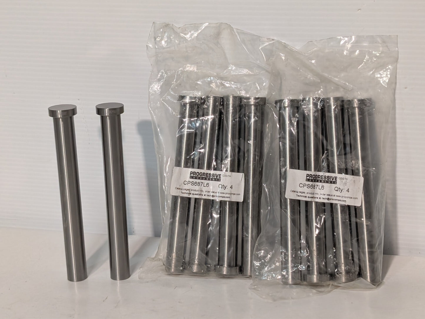 (10) Progressive Components CPS687L6 Core Pins / Pushrods