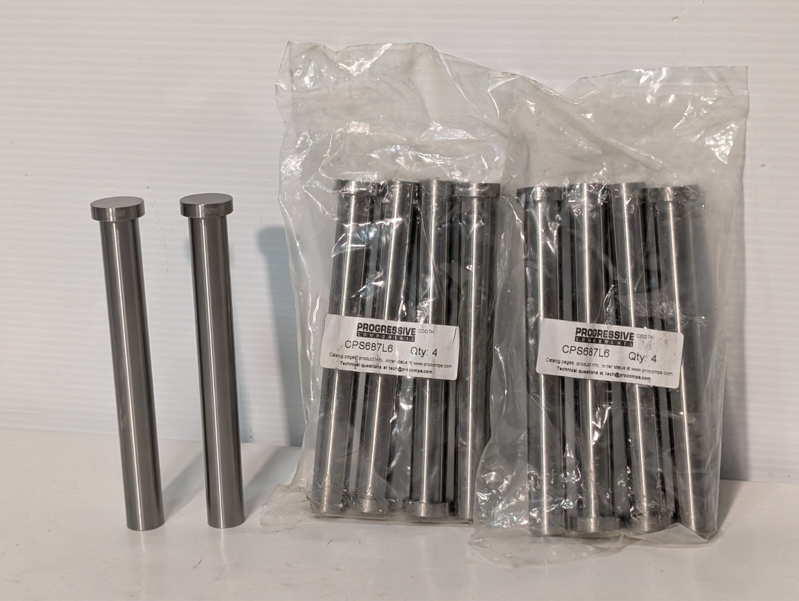 (10) Progressive Components CPS687L6 Core Pins / Pushrods