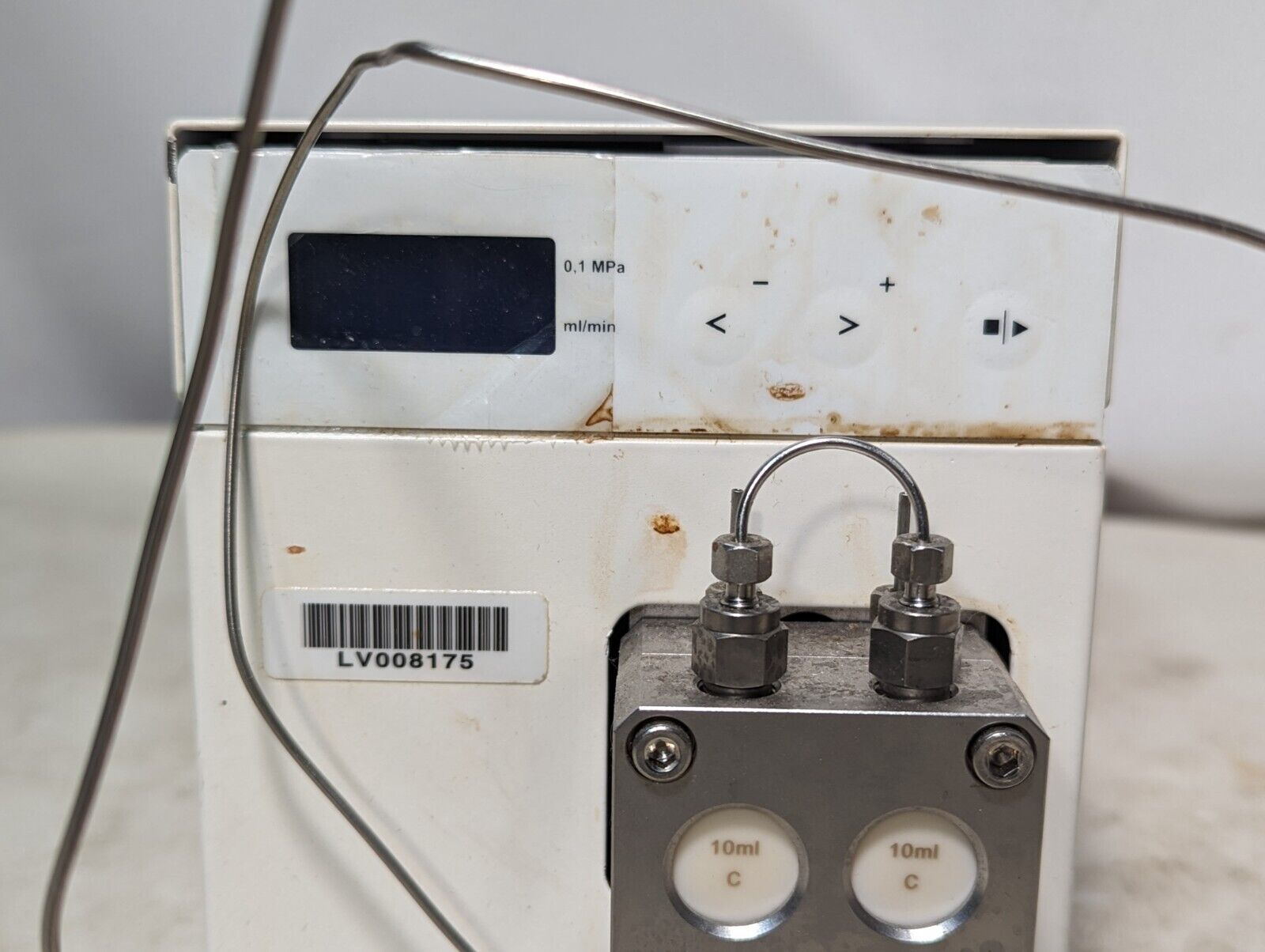 Unbranded 10P solvent pump, untested, no power supply
