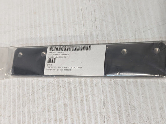 141K496G01  X-Axis Riser Lower Plate, 3915-11-000-4707 - Free Shipping