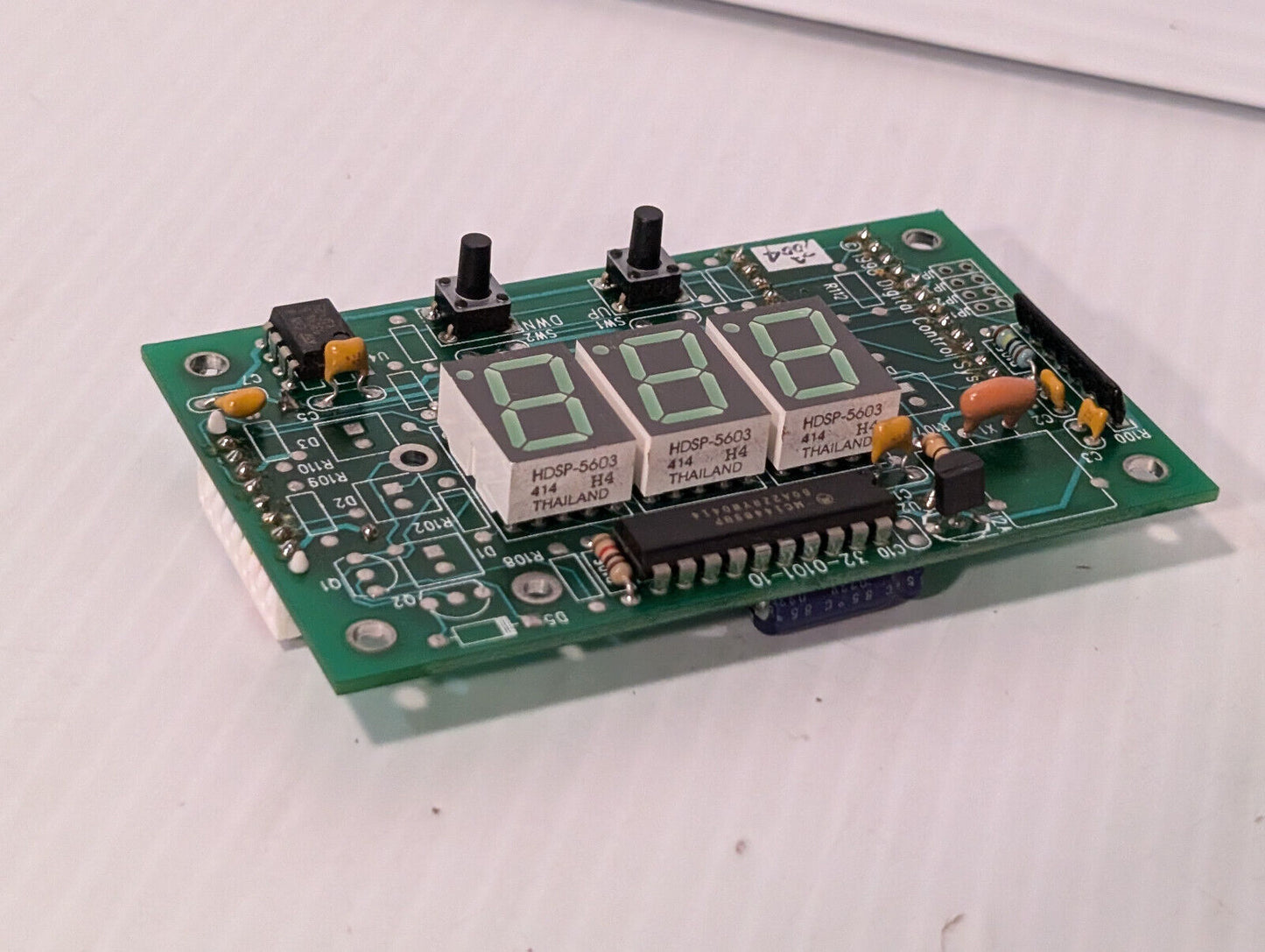 32-0101-10 Oakton Display Board -1998 Digital Control Systems- Numeric LED