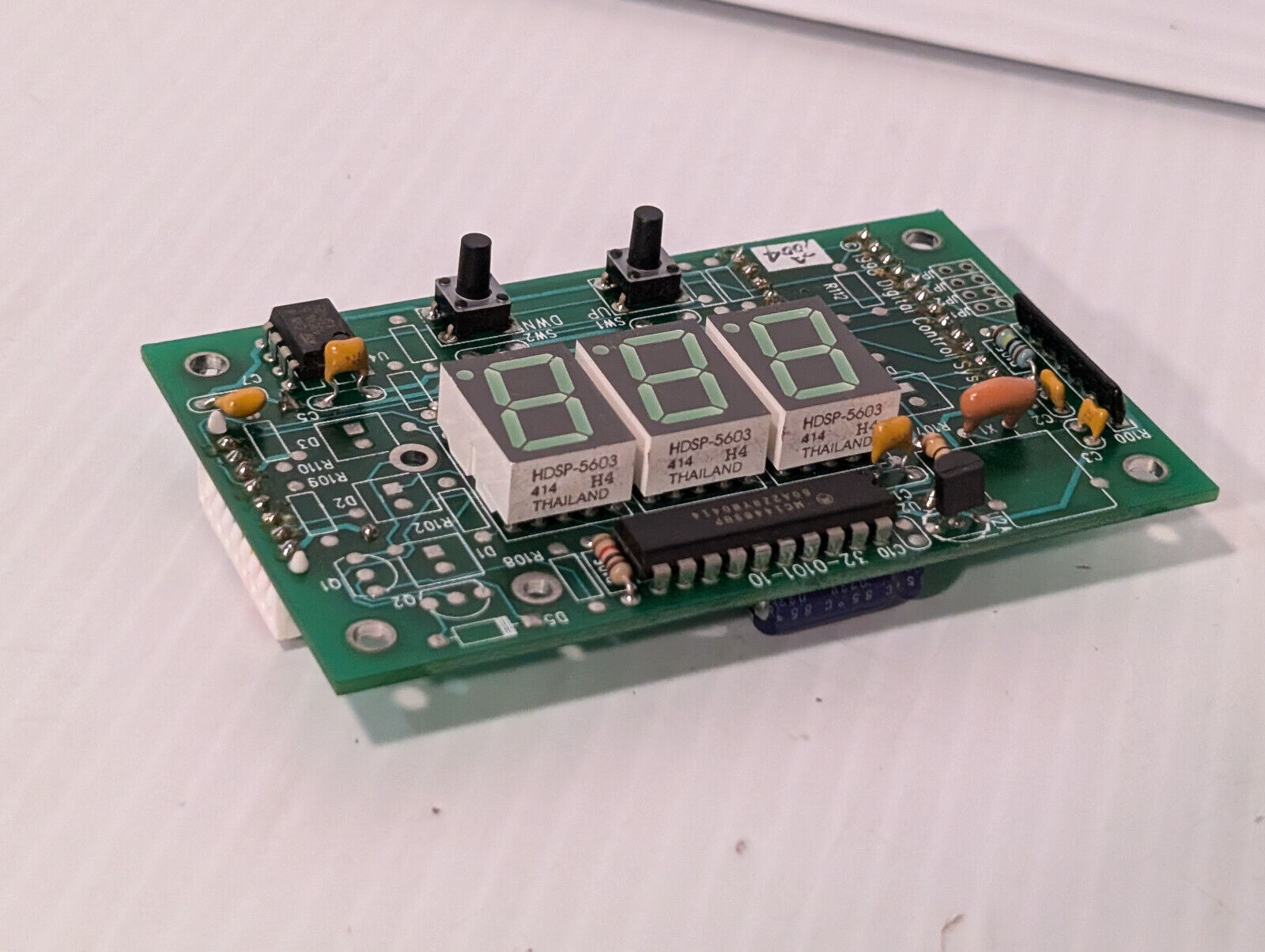 32-0101-10 Oakton Display Board -1998 Digital Control Systems- Numeric LED